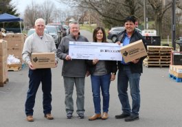 March 22, 2022: March 22, 2022 – State Senator Jim Brewster partnered with the Greater Pittsburgh Community Food Bank and U.S. Steel to host a drive-up food distribution event at the West Mifflin Area High School on Tuesday.