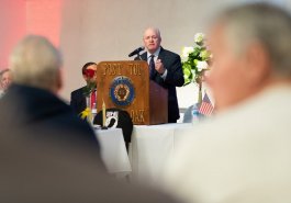 November 8. 2019: Sen. Brewster Hosts Veterans Breakfast at American Legion, White Oak