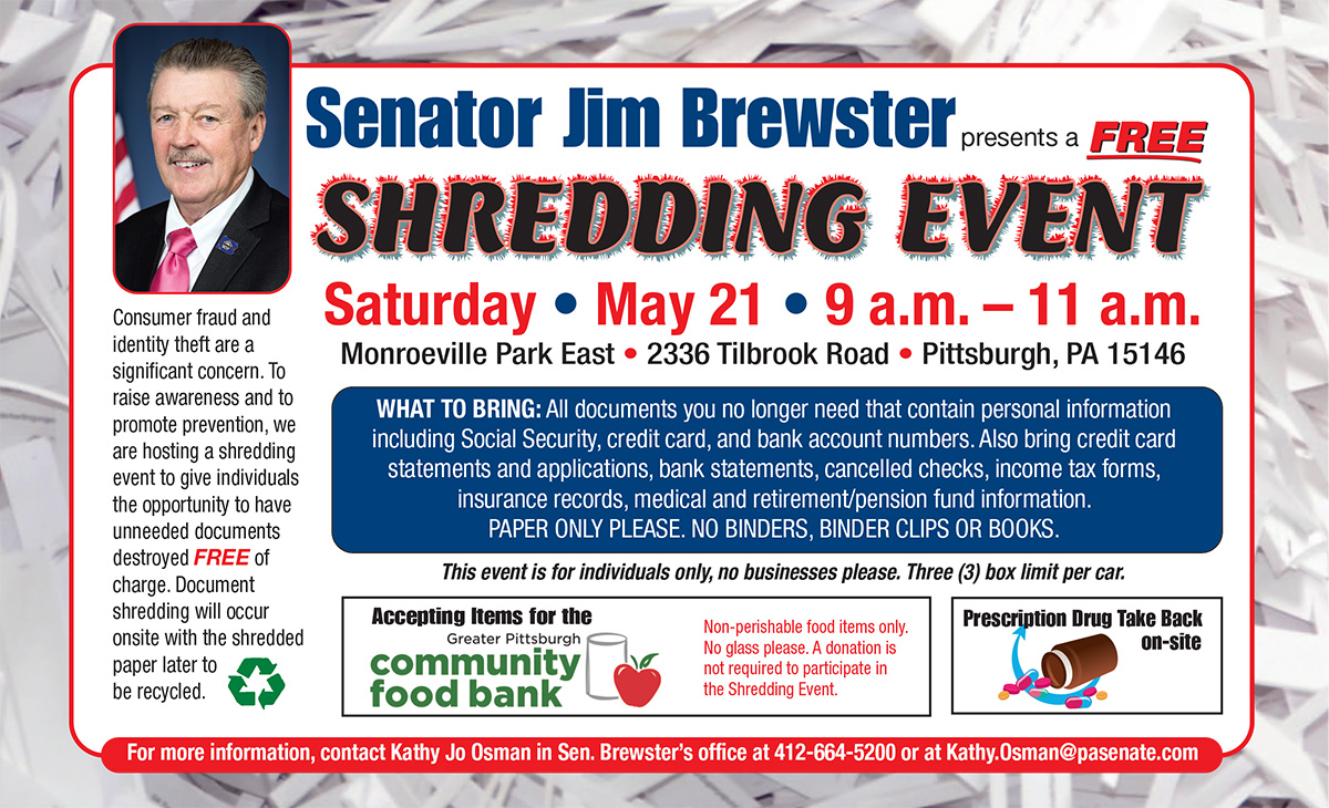 Shredding Event - May 21, 2022