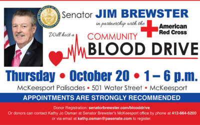 Quedan plazas libres para la campaña de donación de sangre de Brewster en McKeesport