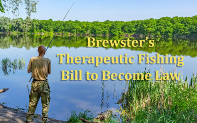 El proyecto de pesca terapéutica de Brewster se convertirá en ley